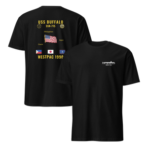 USS Buffalo (SSN-715) 1990 WestPac Cruise Shirt