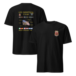 USS Saratoga (CV-60) 1987 Cruise Shirt