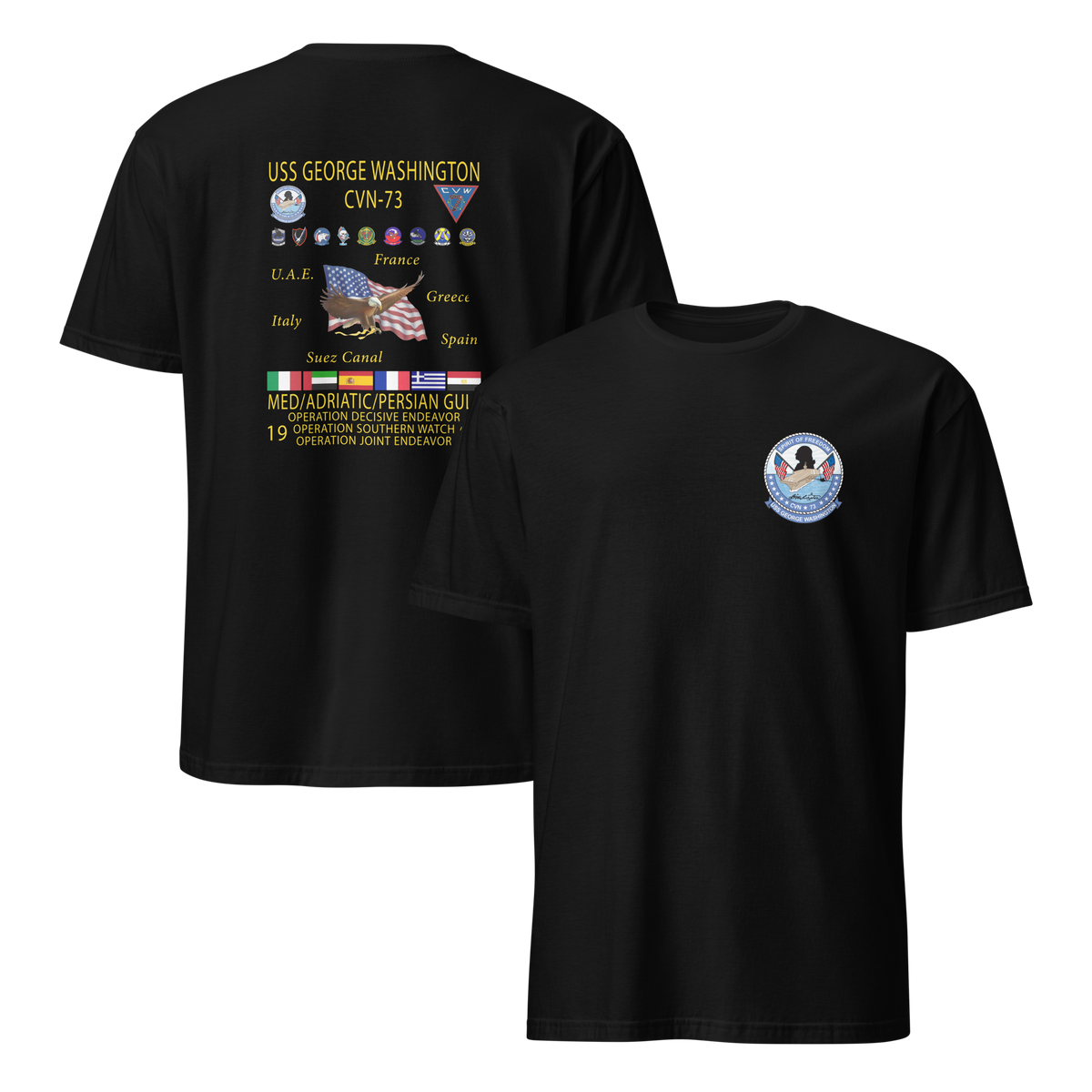 USS George Washington (CVN-73) 1996 Cruise Shirt