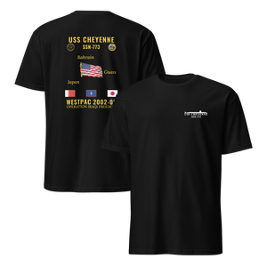 USS Cheyenne (SSN-773) 2002-03 WestPac Cruise Shirt