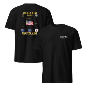 USS Key West (SSN-722) 2005 WestPac Cruise Shirt