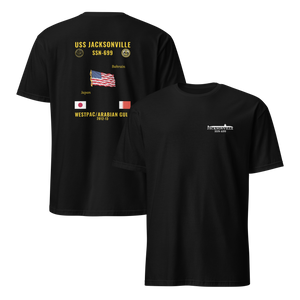 USS Jacksonville (SSN-699) 2012-13 WestPac/Arabian Gulf Cruise Shirt
