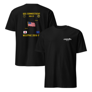 USS Connecticut (SSN-22) 2018-19 WestPac Cruise Shirt