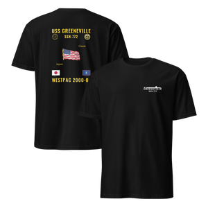 USS Greeneville (SSN-772) 2000-01 WestPac Cruise Shirt