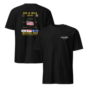 USS La Jolla (SSN-701) 2004 WestPac Cruise Shirt