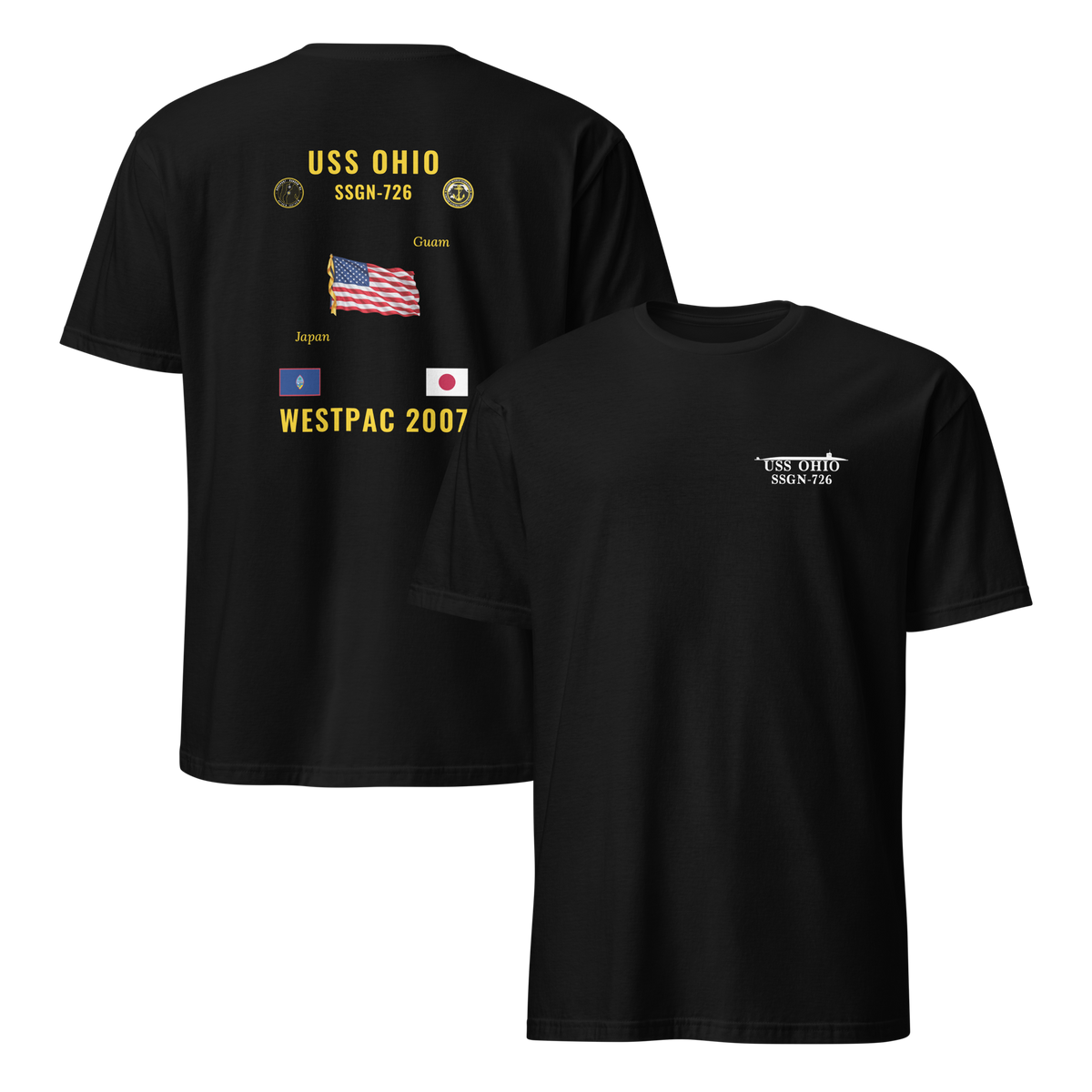 USS Ohio (SSGN-726) 2007 WestPac Cruise Shirt