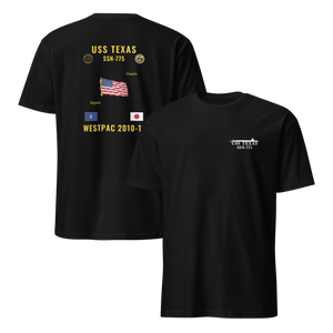 USS Texas (SSN-775) 2010-11 WestPac Cruise Shirt