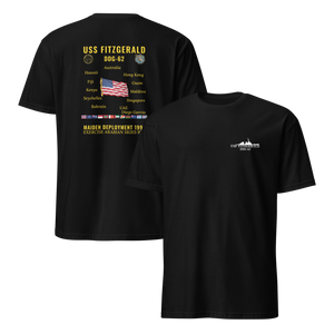 USS Fitzgerald (DDG-62) 1997 Maiden Deployment Cruise Shirt