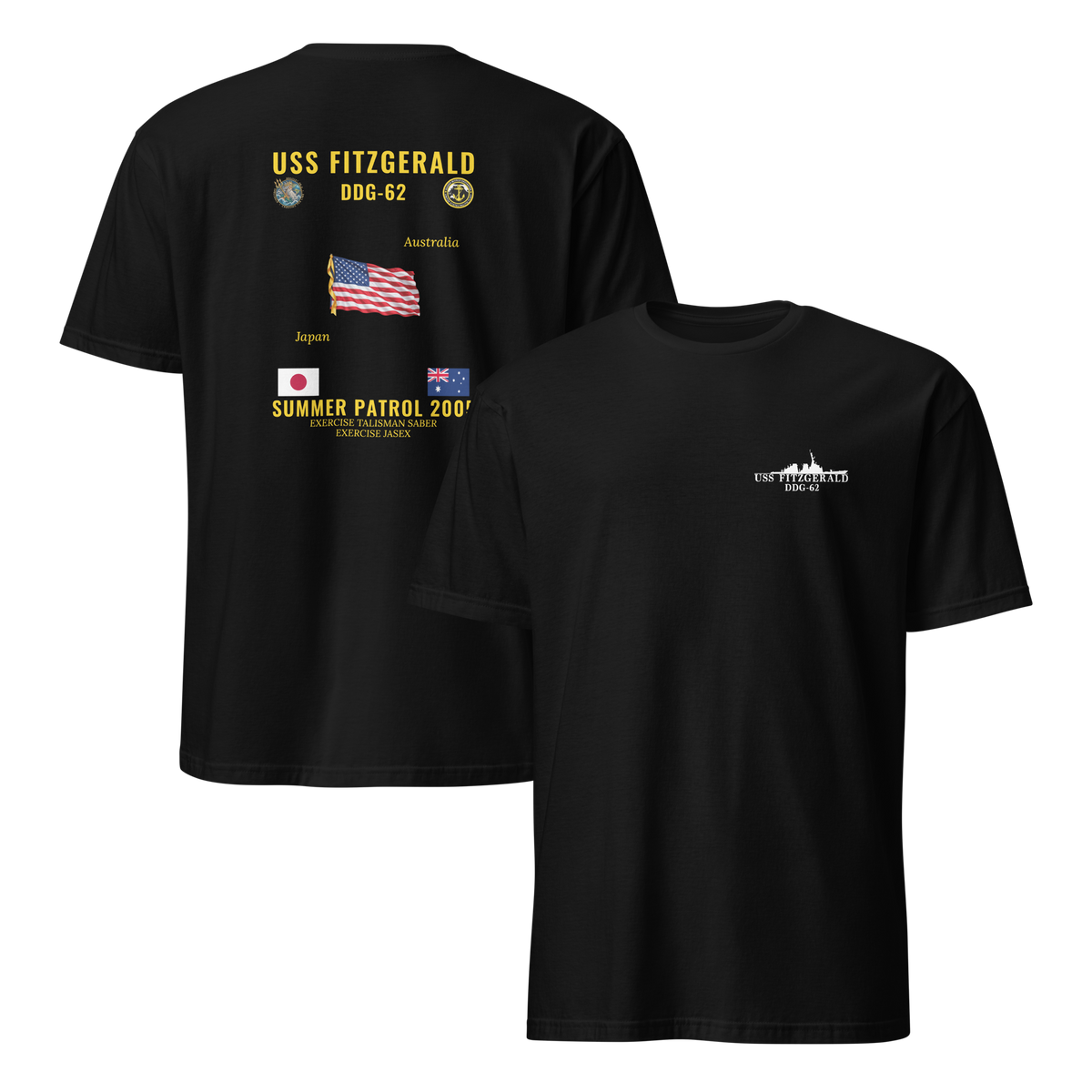 USS Fitzgerald (DDG-62) 2005 Summer Patrol Cruise Shirt