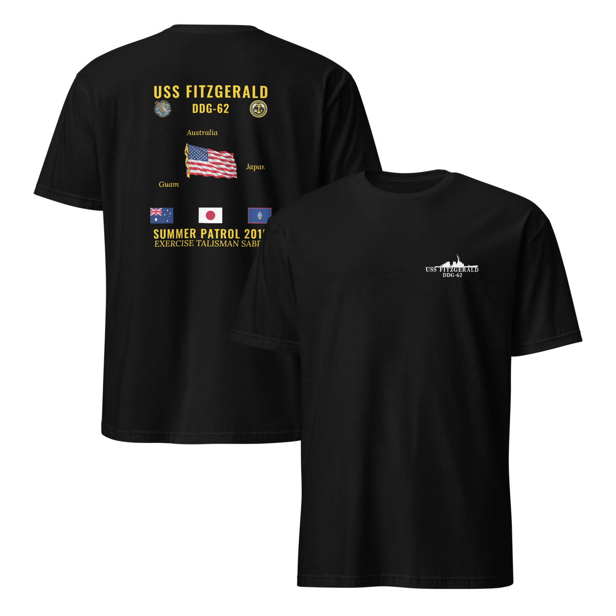 USS Fitzgerald (DDG-62) 2015 Summer Patrol Cruise Shirt