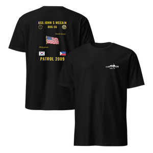 USS John S McCain (DDG-56) 2009 Patrol Cruise Shirt