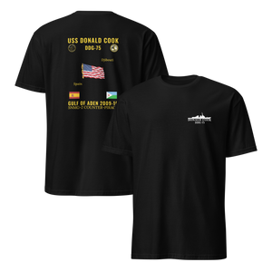 USS Donald Cook (DDG-75) 2009-10 Gulf Of Aden Cruise Shirt
