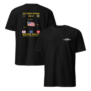 USS Curtis Wilbur (DDG-54) 2018-19 WestPac Cruise Shirt