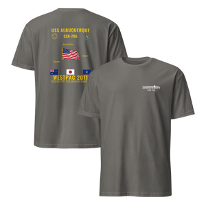 USS Albuquerque (SSN-706) 2011 WestPac Cruise Shirt