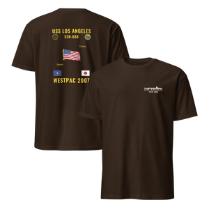 USS Los Angeles (SSN-688) 2007 WestPac Cruise Shirt
