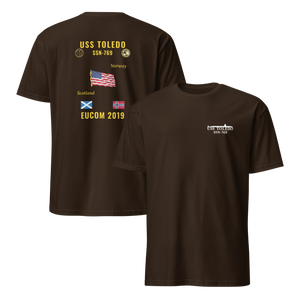 USS Toledo (SSN-769) 2019 EUCOM Cruise Shirt