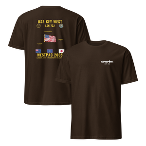 USS Key West (SSN-722) 2005 WestPac Cruise Shirt