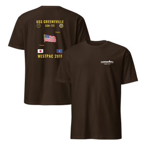 USS Greeneville (SSN-772) 2011 WestPac Cruise Shirt