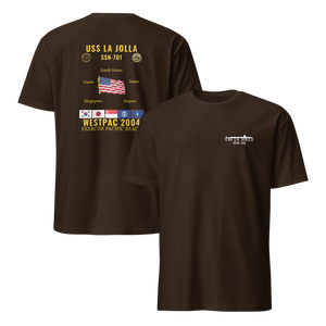 USS La Jolla (SSN-701) 2004 WestPac Cruise Shirt