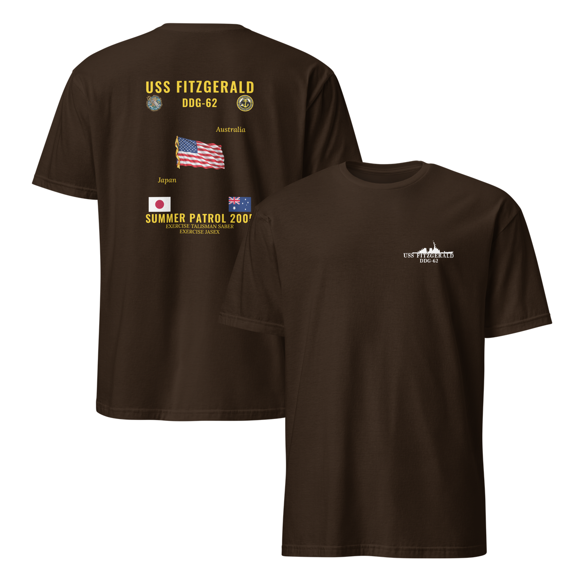 USS Fitzgerald (DDG-62) 2005 Summer Patrol Cruise Shirt
