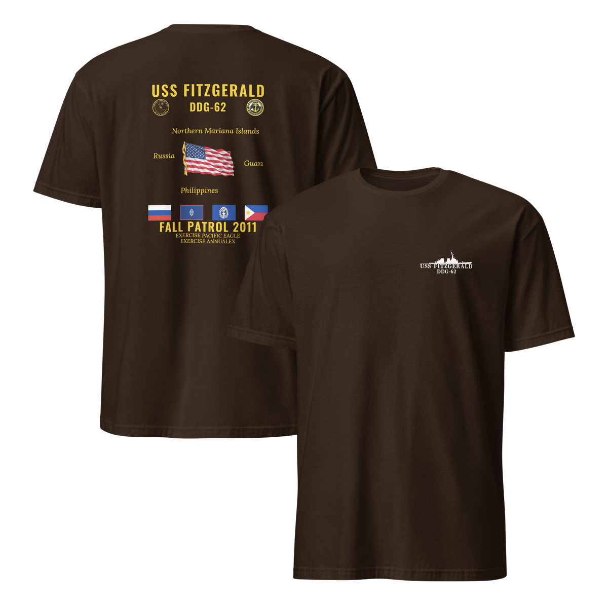 USS Fitzgerald (DDG-62) 2011 Fall Patrol Cruise Shirt