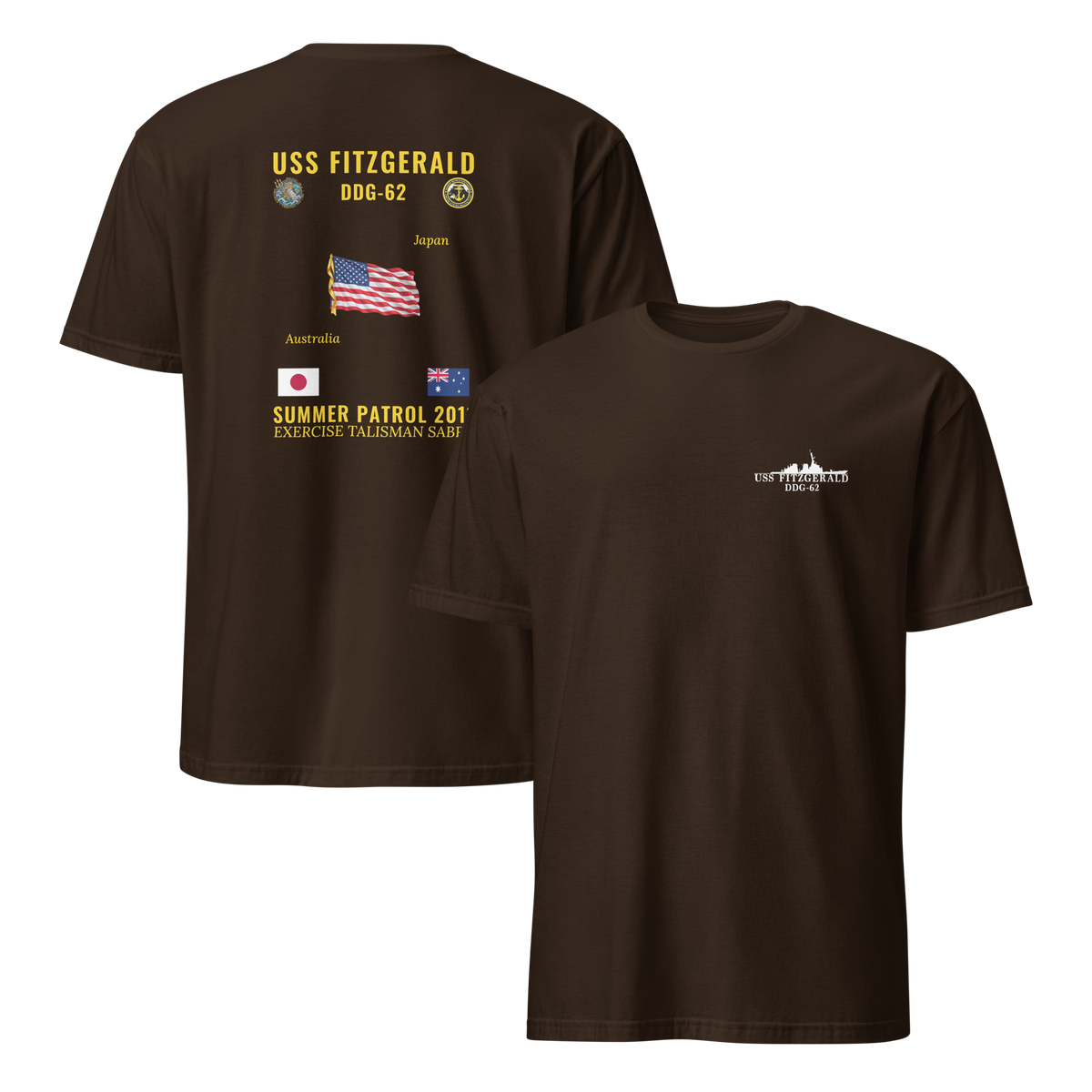 USS Fitzgerald (DDG-62) 2011 Summer Patrol Cruise Shirt