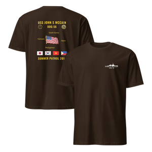USS John S McCain (DDG-56) 2010 Summer Patrol Cruise Shirt