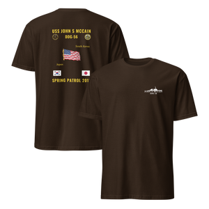 USS John S McCain (DDG-56) 2015 Spring Patrol Cruise Shirt