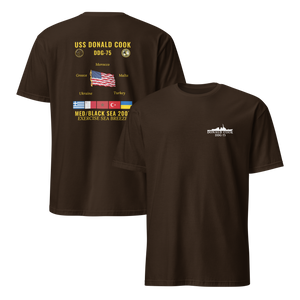 USS Donald Cook (DDG-75) 2007 Med/Black Sea Cruise Shirt