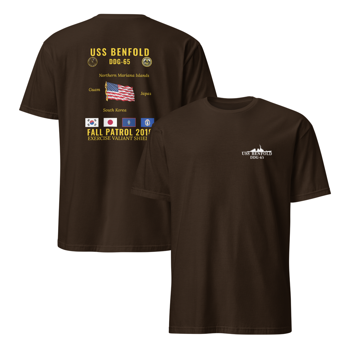 USS Benfold (DDG-65) 2018 Fall Patrol Cruise Shirt