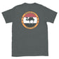 USS Dwight D. Eisenhower (CVN-69) Persian Gulf Yacht Club Shirt – back view, heather