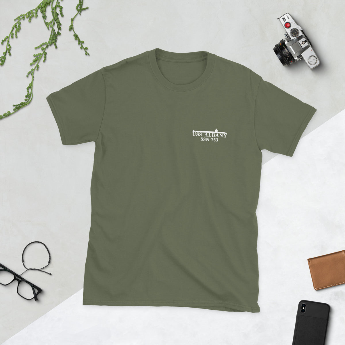 USS Albany (SSN-753) 1997 Med Cruise Shirt