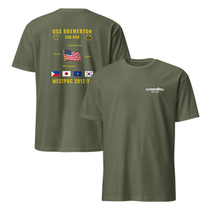 USS Bremerton (SSN-698) 2012-13 WestPac Cruise Shirt