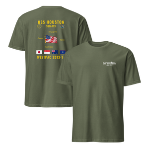 USS Houston (SSN-713) 2013-14 WestPac Cruise Shirt