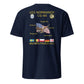 USS Normandy (CG-60) 2012 Cruise Shirt – back view, navy