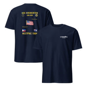 USS Bremerton (SSN-698) 1984 WestPac Cruise Shirt