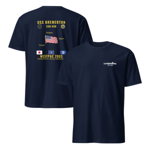 USS Bremerton (SSN-698) 2003 WestPac Cruise Shirt