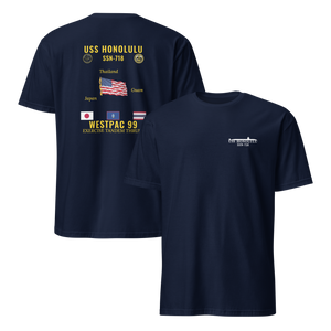 USS Honolulu (SSN-718) 1999 WestPac Cruise Shirt
