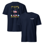 USS Atlanta (SSN-712) 1982 Med Cruise Shirt