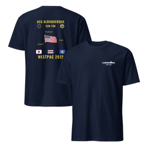 USS Albuquerque (SSN-706) 2013 WestPac Cruise Shirt
