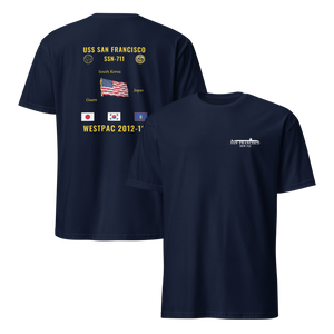 USS San Francisco (SSN-711) 2012-13 WestPac Cruise Shirt
