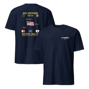 USS Cheyenne (SSN-773) 2002-03 WestPac Cruise Shirt