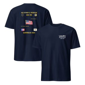 USS Hyman G. Rickover (SSN-709) 1984 Caribbean Cruise Shirt