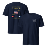 USS Hyman G. Rickover (SSN-709) 1986 N. Atlantic Cruise Shirt