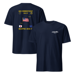 USS Connecticut (SSN-22) 2018-19 WestPac Cruise Shirt