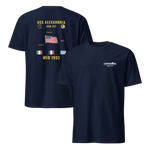 USS Alexandria (SSN-757) 1993 Med Cruise Shirt