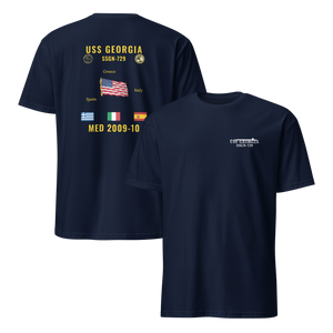 USS Georgia (SSGN-729) 2009-10 Med Cruise Shirt