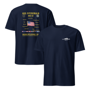 USS Fitzgerald (DDG-62) 1997 Maiden Deployment Cruise Shirt