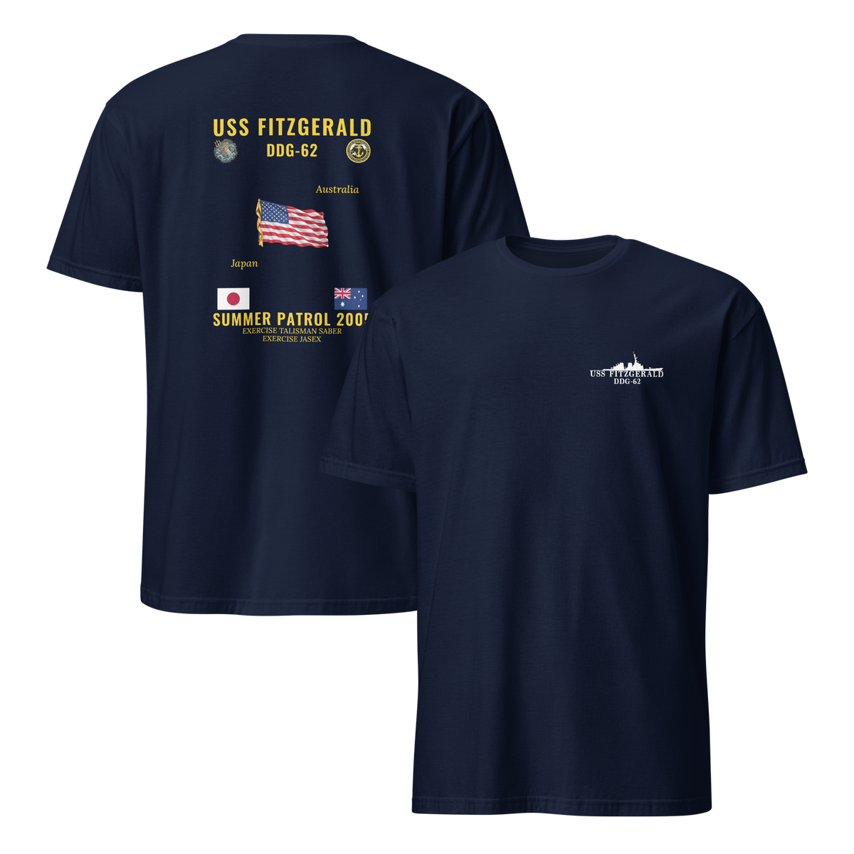 USS Fitzgerald (DDG-62) 2005 Summer Patrol Cruise Shirt