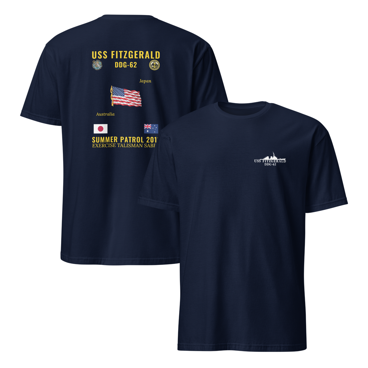 USS Fitzgerald (DDG-62) 2011 Summer Patrol Cruise Shirt